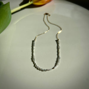 barcelona necklace (labradorite)