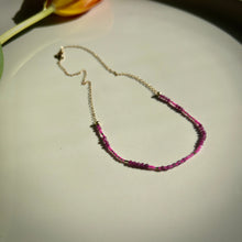 Load image into Gallery viewer, barcelona necklace (ruby)