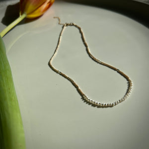 tulum necklace (pearl)