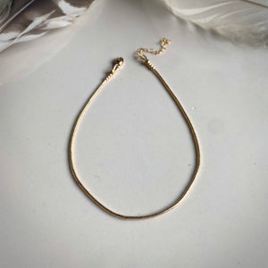 liquid gold anklet