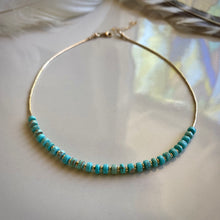 Load image into Gallery viewer, rhodes choker (turquoise)