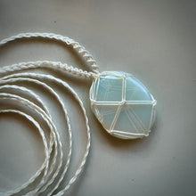 Load image into Gallery viewer, opalite talisman (white)