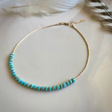 Load image into Gallery viewer, rhodes choker (turquoise)