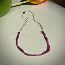 Load image into Gallery viewer, barcelona necklace (ruby)