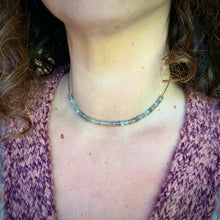 Load image into Gallery viewer, rhodes choker (labradorite)