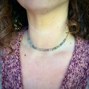 rhodes choker (labradorite)