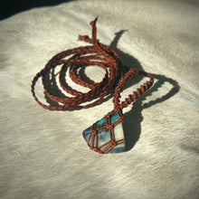 Load image into Gallery viewer, boulder opal talisman (brown)