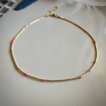 Load image into Gallery viewer, liquid gold choker (watermelon)