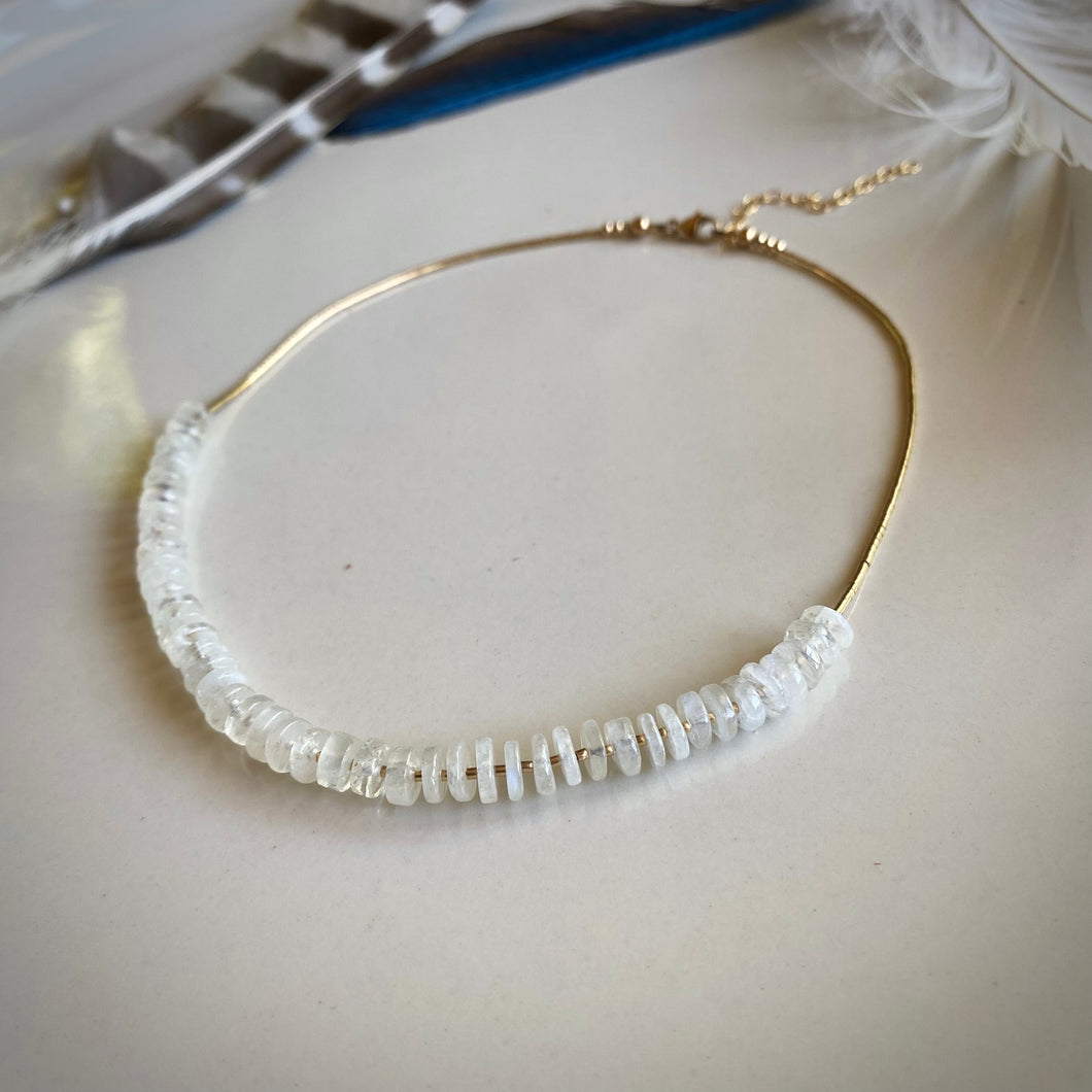 rhodes choker (moonstone)