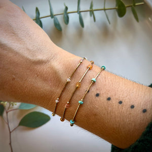santorini bracelet (carnelian)