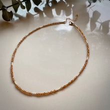 Load image into Gallery viewer, sloane choker (hessonite garnet)