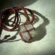 Load image into Gallery viewer, herkimer diamond talisman (brown)