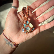 Load image into Gallery viewer, boulder opal talisman (brown)