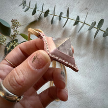 Load image into Gallery viewer, clear quartz pyramid horizon necklace