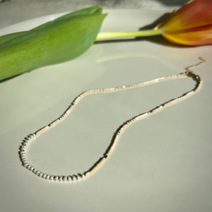 tulum necklace (pearl)