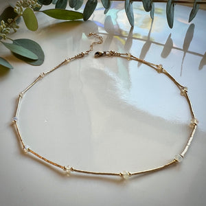 santorini choker (opal)