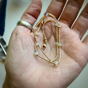 santorini choker (opal)