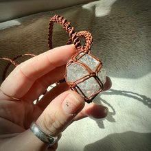 Load image into Gallery viewer, herkimer diamond talisman (brown)