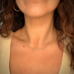 tulum necklace (herkimer diamond)
