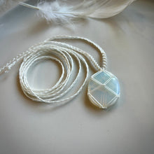 Load image into Gallery viewer, opalite talisman (white)