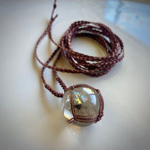 Load image into Gallery viewer, smokey quartz talisman (brown)