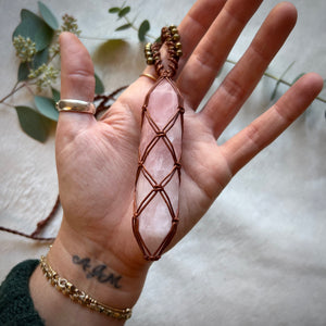 rose quartz talisman